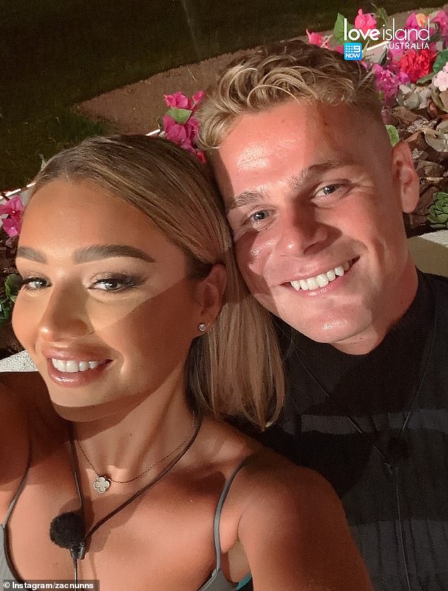 Love Island star Zac Nunns has confirmed that he is no longer dating Love Island UK's Lucinda Strafford.  Both in the photo