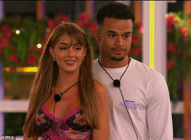 Toby Aromolaran (seen with Goergia S in Tuesday's episode) appeared to confirm that his ex-girlfriend Chloe Burrows cheated on him on Love Island All Stars.