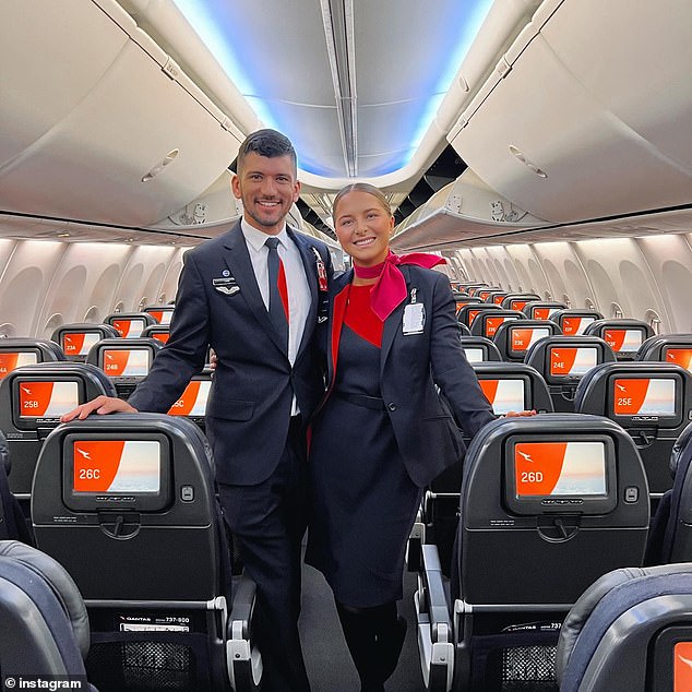 Slain Qantas attendant Luke Davies moved his crewmates to tears with his kindness on one of his last flights before his death.