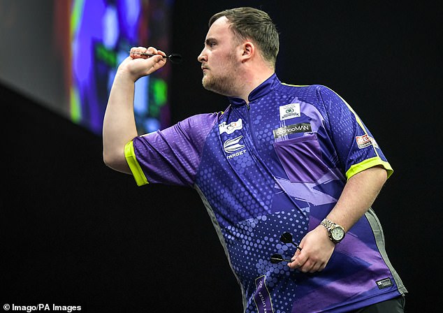 Luke Littler threw nine darts on his PDC ProTour debut at the Players Championship in Wigan