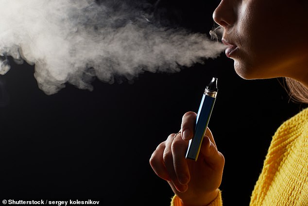 Budget hit: Manufacturers and importers will pay a new tax, designed to stop vaping among minors