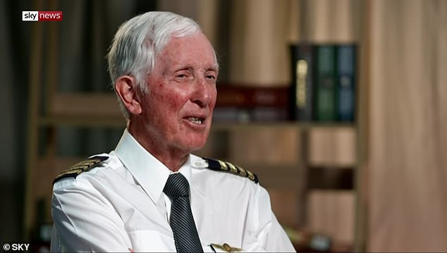Captain Byron Bailey (pictured), who has more than 50 years of experience in the aviation industry, has closely studied the doomed flight, which disappeared on March 8, 2014 with 239 people on board, including six Australians .
