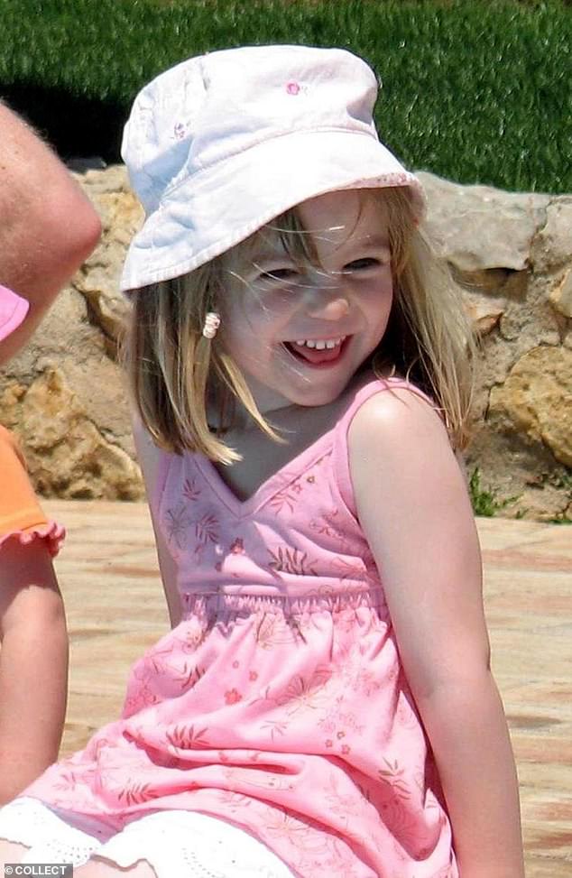 Madeleine McCann (pictured) disappeared on May 3 during a family vacation in Praia da Luz, Portugal.