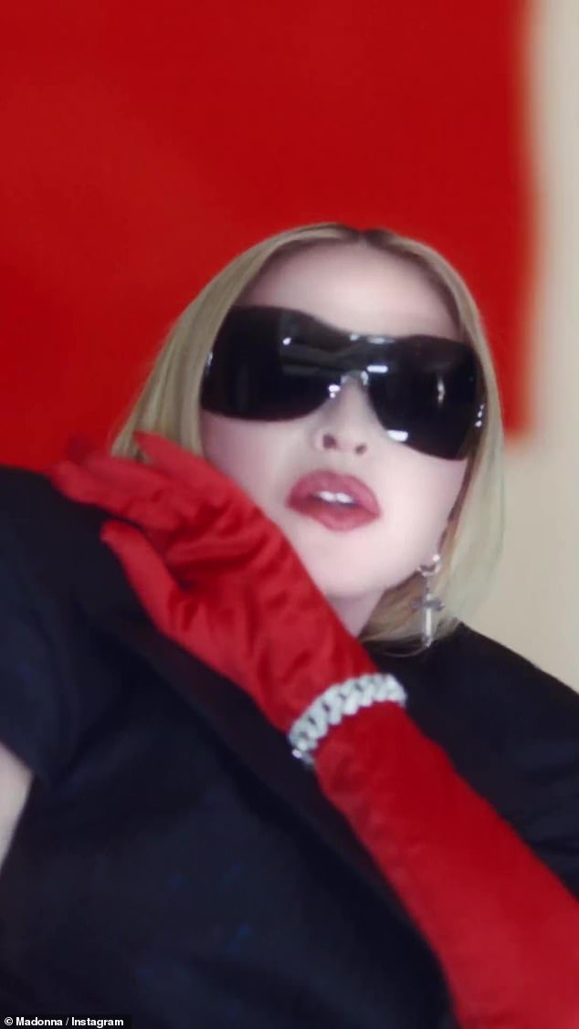More than seven months after the debut of Madonna's new song, Popular with The Weeknd and Playboi Carti, the music video has arrived... in an unconventional way.