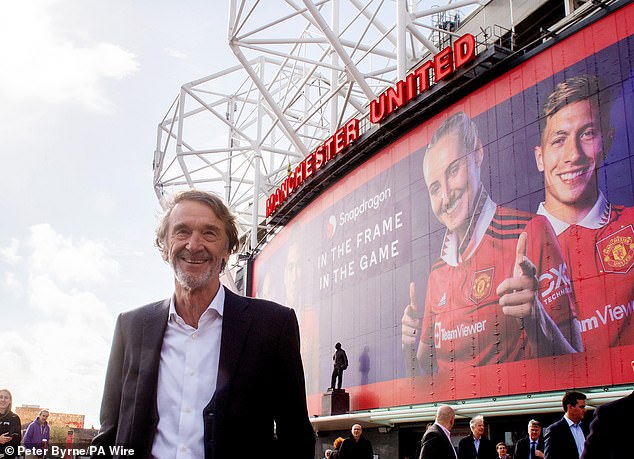 Sir Jim Ratcliffe is planning a major overhaul of Man United's squad this summer