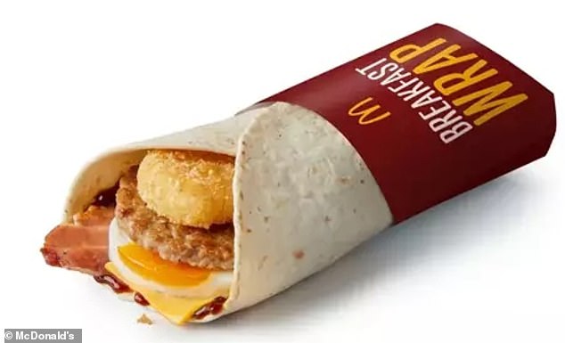 McDonald's describes the Breakfast Wrap as a 