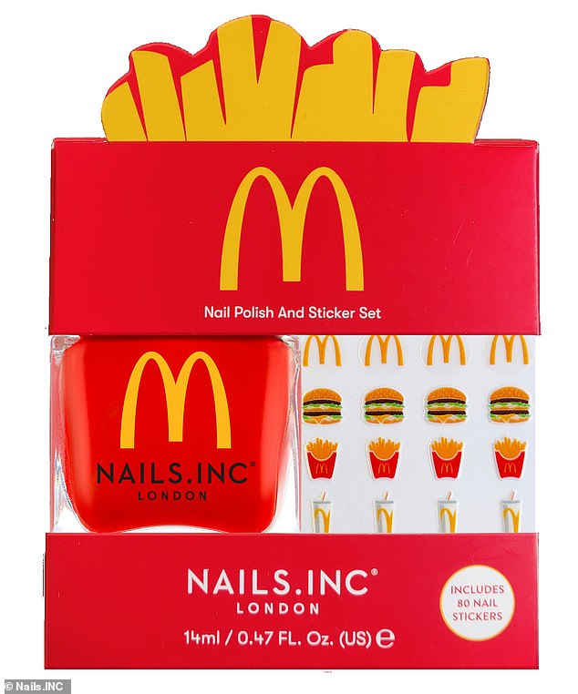 UK-based brand Nails.INC and McDonald's have teamed up to launch a nail polish inspired by the brand's famous french fries, and you'll soon love it.