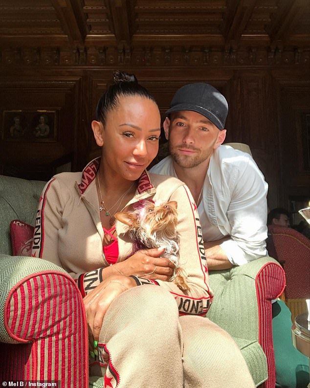 Mel B reveals she had to persuade a bishop and vicar to let her marry her fiancé Rory (pictured) at St Paul's Cathedral, detailing her two previous disastrous marriages.