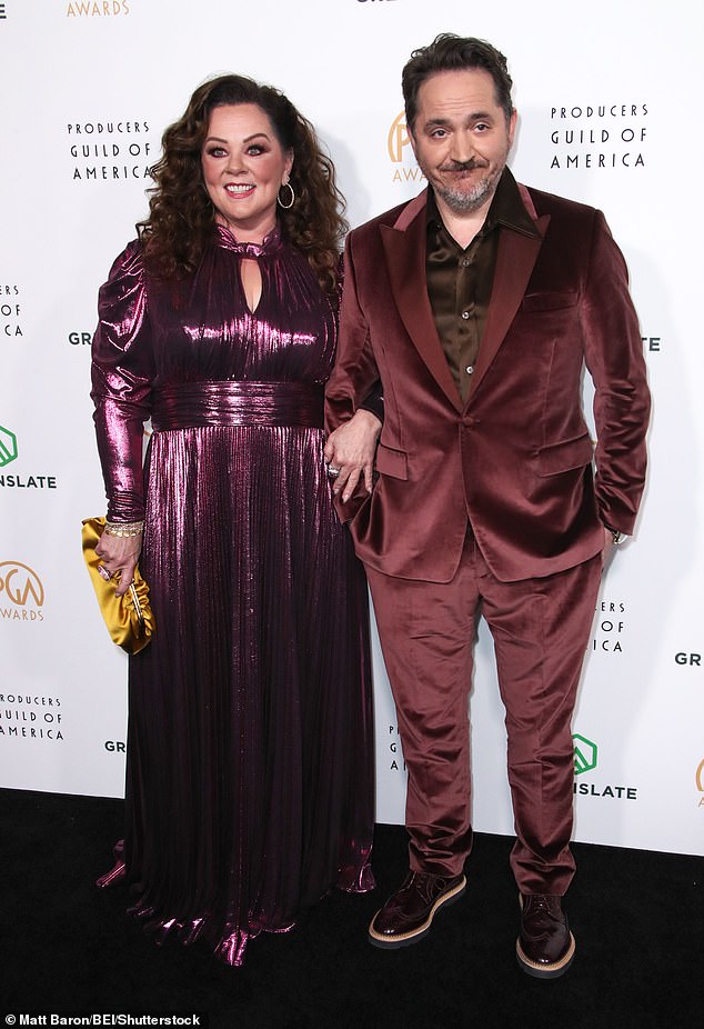 Melissa McCarthy and Ben Falcone wrapped up their weekend with a stylish appearance at the 2024 Producers Guild Awards.