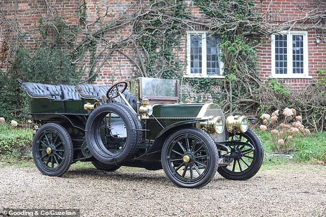 Mercedes-Simplex 60 HP bought by Daily Mail founder Alfred Harmsworth is set to become the most expensive antique car ever sold at auction