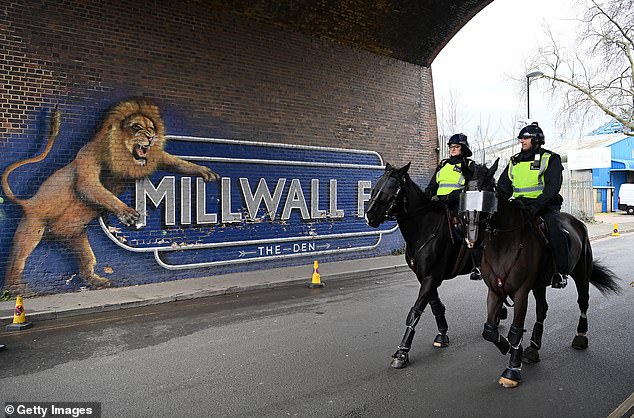 The Metropolitan Police plans their presence when Chelsea visit Millwall in the Youth Cup