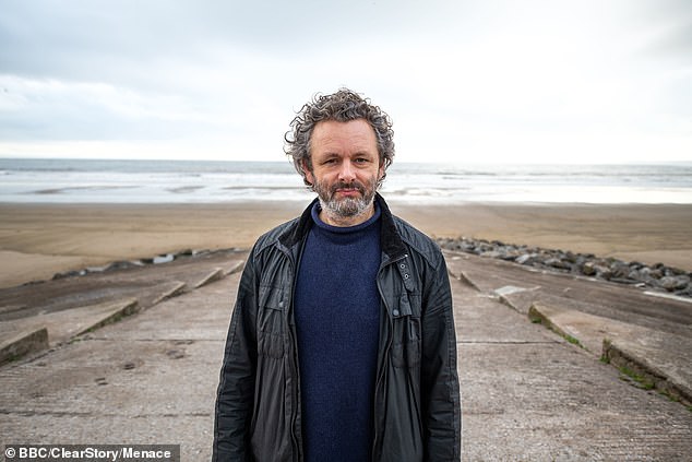Michael Sheen has revealed why he left Hollywood to live in his hometown in Wales (pictured in Port Talbot in 2022).