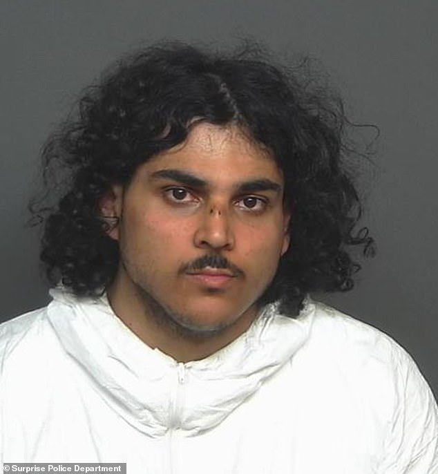 Raad Almansoori, 26, was arrested by police in Arizona, but is a suspect or was arrested for alleged crimes in at least two other states.