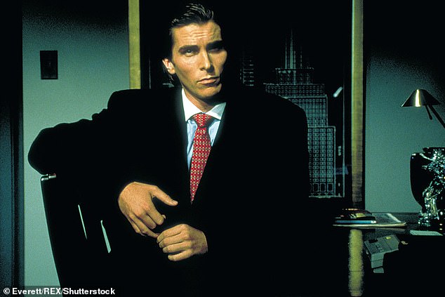 From American Psycho's Patrick Bateman (played by Christian Bale, pictured) to Tom Ripley in The Talented Mr Ripley, on-screen psychopaths are usually men.  This may fuel the assumption that the vast majority of psychopaths are men, but one academic claims this may be wrong.