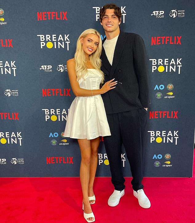 American tennis star Taylor Fritz's girlfriend opens up about her 'scary' Super Bowl experience