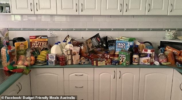 Shoppers struggling to keep up with cost-of-living pressures have been left furious after an image of a $222 grocery haul from 2022 resurfaced online.