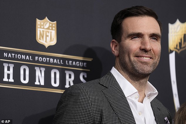 After missing most of the 2023 season, Flacco won the NFL Comeback Player of the Year award