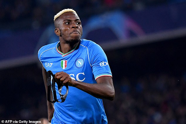 Victor Osimhen rescued a draw for Napoli as his team drew 1-1 with Barcelona on Wednesday