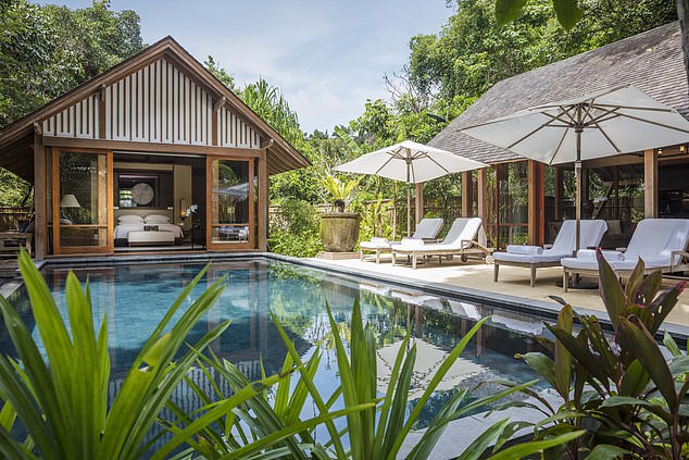 Teresa Levonian Cole checks in at The Datai on the Malaysian island of Langkawi.  Upstairs is the resort's two-bedroom Beach Villa.