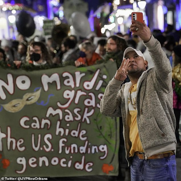 New Orleans' Mardi Gras parades have been disrupted by pro-Palestinian groups and demands for a ceasefire during celebrations that concluded with the extravagant Fat Tuesday festivities.