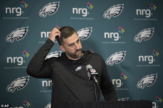 Eagles head coach Nick Sirianni negatively affected by Dom DiSandro's suspension