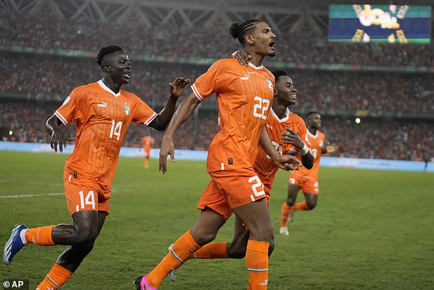 Nigeria 1-2 Ivory Coast: Sebastian Haller’s incredible finish late-on gives the Elephants their dream home AFCON win despite sacking their manager in the group stages