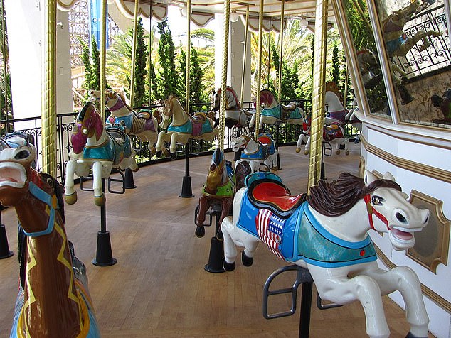 People have criticized PETA after they asked Kansas's largest ride manufacturer to stop producing animal-themed carousels (pictured: the famous American ride Columbia Carousel)