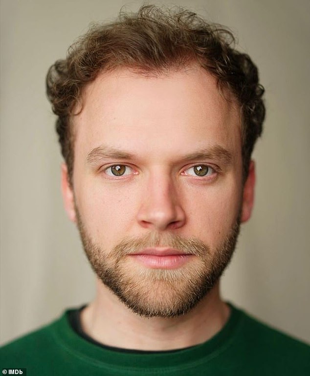 Andy Sellers (pictured) is a promising young actor who has just finished filming a new drama film, Young Woman and the Sea, starring Stephen Graham, 50, and Lily James, 34.
