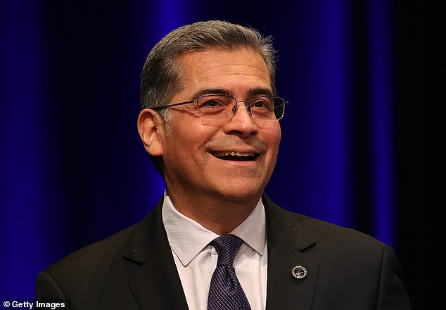 Health and Human Services Secretary Xavier Becerra was reportedly called 