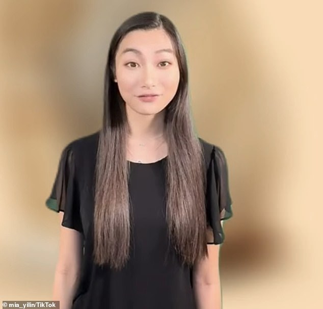 The image was shared this week by TikTok creator Mia Yilin, who has more than 450,000 followers on the video-sharing app.