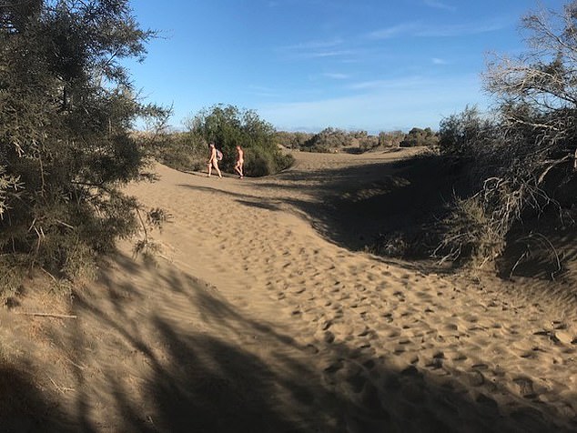 Authorities on the Spanish island of Gran Canaria have targeted swingers in the sand dunes, among whom there are believed to be a high proportion of Britons.