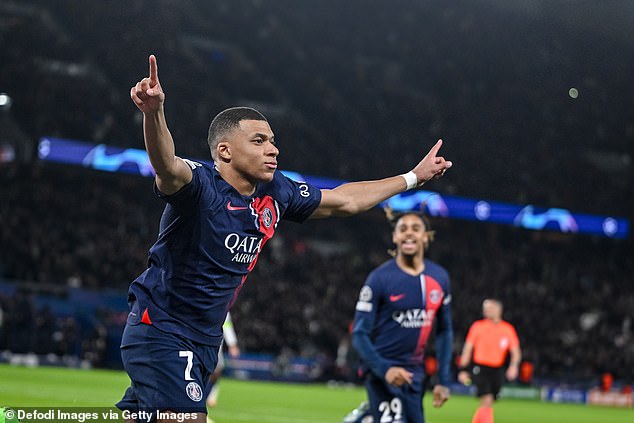 PSG 2-0 Real Sociedad: Kylian Mbappe delivers once again as the French superstar gambles at the far post to score his 44th Champions League goal to give the Parisians the lead heading into the second leg