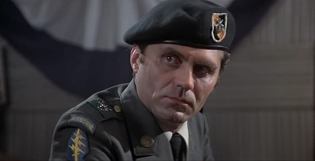 Actor Paul D'Amato, who appeared in the wedding scene of The Deer Hunter, has died aged 76.  Photographed in the 1978 film.