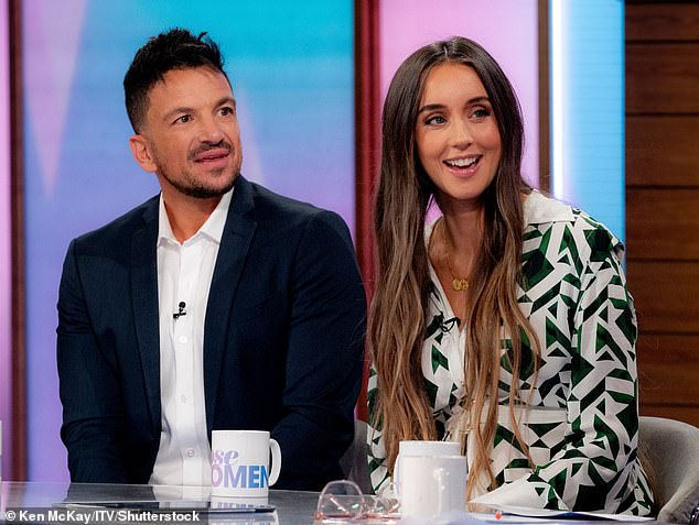 It comes after Peter admitted on Loose Women last week that he wants his fifth child to be a boy, as he and his wife Emily teased potential baby names.