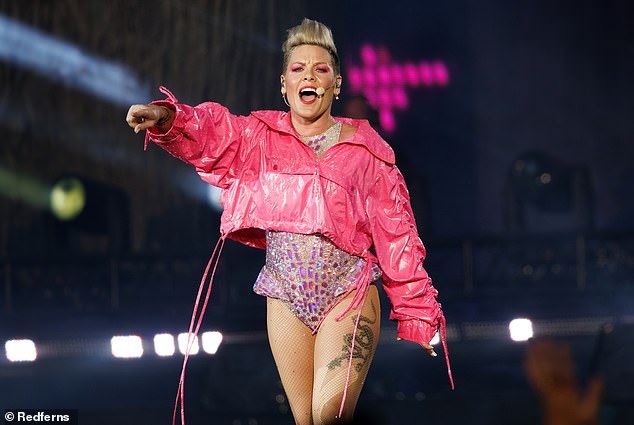 Pink is currently back in Australia for her Summer Carnival tour, and the American pop star, 44, has received multiple gifts from her Australian fans during her concerts.