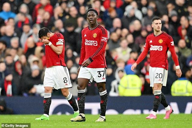 Ten Hag's Man United team suffered a shock 2-1 defeat to Fulham on Saturday afternoon.