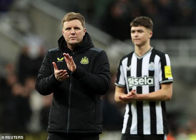 Newcastle manager Eddie Howe believes new blue card decision will add 