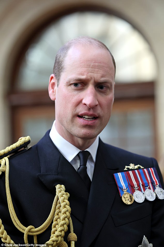 Prince William is still processing the shock news that his