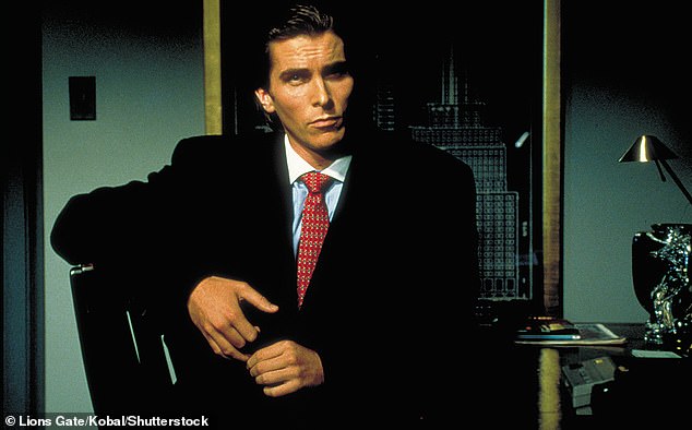Christian Bale's portrayal of serial killer and Wall Street banker Patrick Bateman is a prime example of a narcissistic personality.