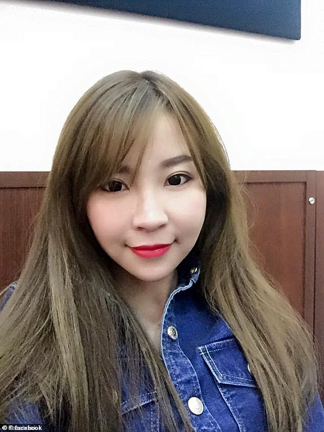 Jie Shao flew from China to Australia in August 2017 to perform a breast augmentation on Jean Huang, (pictured) who operated the Medi Beauty Clinic in the inner Sydney suburb of Chippendale.  Ms. Huang died after the procedure.
