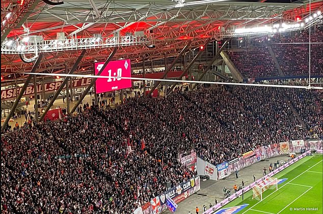 An RB Leipzig fan died on the ground during the match against Borussia Mönchengladbach