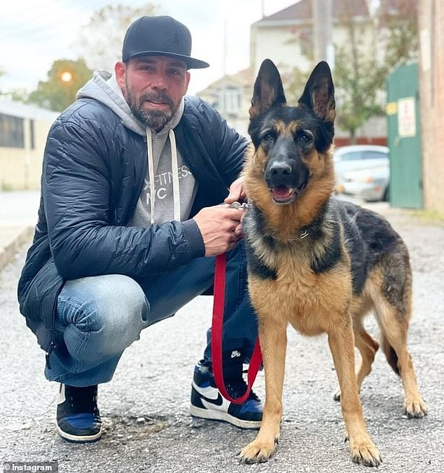 Mike Favor, a 40-year-old carpenter and son of a police officer, was an active cocaine user for 13 years and was trying to get sober when he met an eight-week-old German shepherd with heart disease in 2016.