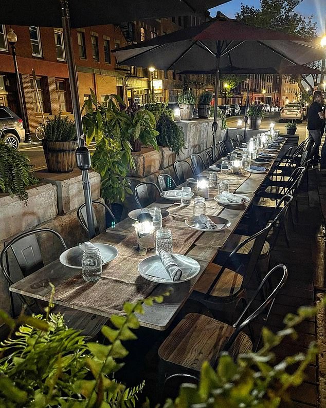 TABLE is a family-style Italian restaurant where guests sit at a table with strangers and are served a multi-course meal with no substitutions for $125, which is also the cancellation fee per person.