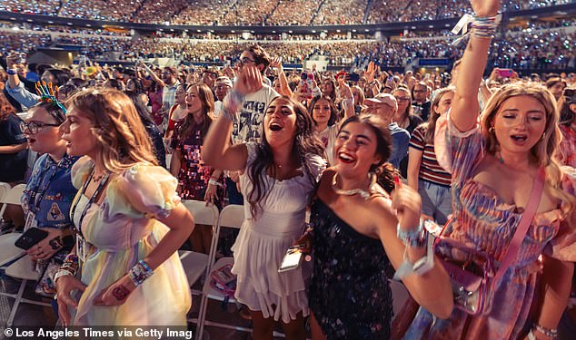 Look what you made me do with my travel plans: In 2024, Swift will take her Eras Tour to Europe and Australasia. According to Opodo, searches for trips to cities during Swift concert dates increase significantly compared to searches to the same cities the previous year. Fans above enjoy a Taylor Swift performance in Inglewood, California