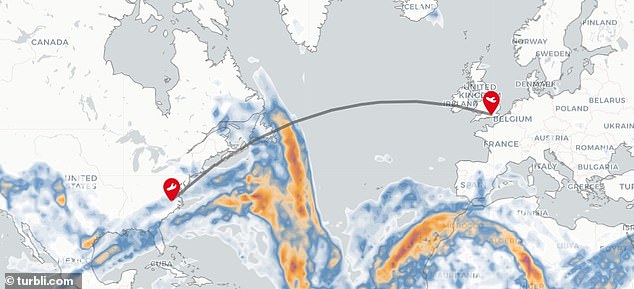 Nervous travelers now have a powerful tool to help make their next flight even more enjoyable: an interactive map that forecasts turbulence levels on their route. The map covers the entire world and is courtesy of turbli.com, which explains that it uses the same data sources that pilots and airlines use to plan their flights.