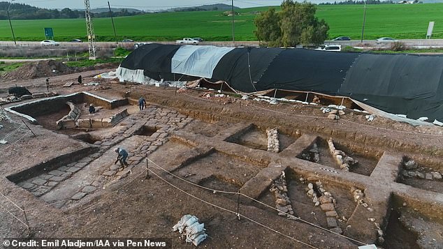 A Roman camp has been unearthed at Armageddon, the place designated by the Bible for humanity's apocalyptic final battle.