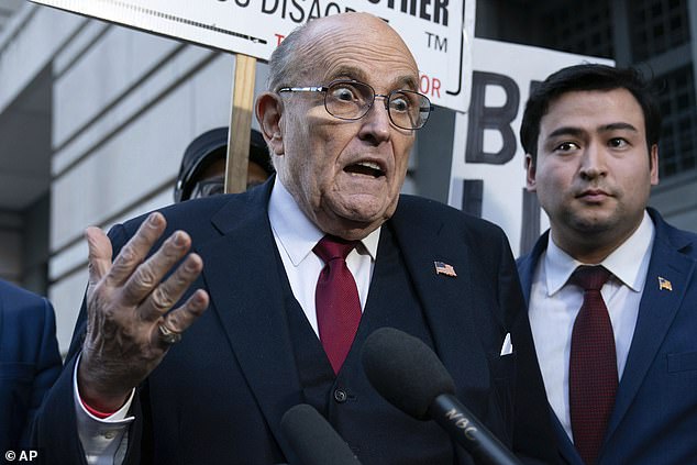 Giuliani denied Dunphy's claims and said the two were in a consensual relationship.