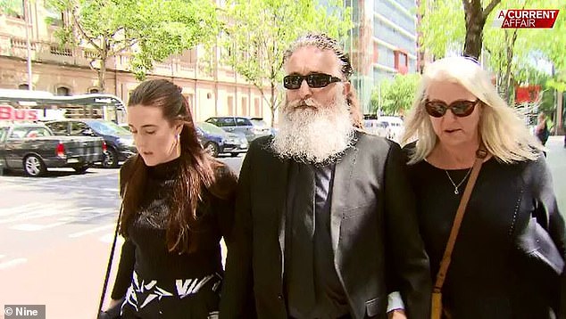 Samantha and Mick Murphy publicly defended Ballarat bus driver Jack Aston (centre) after he was jailed over a 2016 bus crash in Melbourne that injured six passengers.