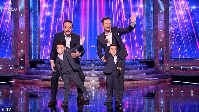 Ant McPartlin and Declan Donnelly returned to screens for the latest series of Saturday Night Takeaway this weekend and unveiled their new mini-me.