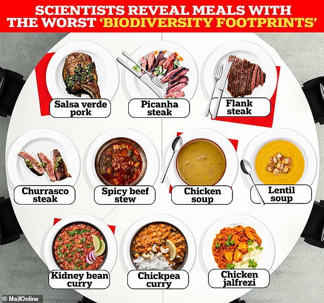 With rain forecast across much of the UK tonight, many Brits will be planning to curl up on the sofa and order takeaway.  But a new study may make you reconsider your options.  Singapore scientists have revealed the popular dishes that are worst for the environment